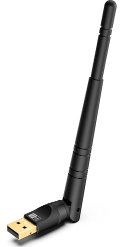 Dongle Bluetooth 6.0, Clé Bluetooth PC USB Adaptateur Bluetooth Longue Distance/150M, Plug&Play, Faible Latence, for Windows 11/10/8.1