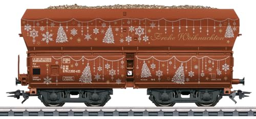 Märklin H0 48426 Julvagn 2026 – självurlastningsvagn Fad 155 med guldnuggetlast, begränsad samlarvagn, spår H0 1:87