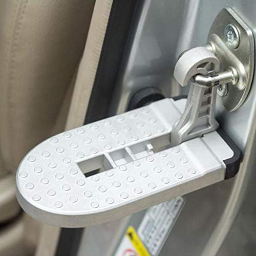 LFOTPP C3 C5 Aircross C4 Cactus SUV aleación de aluminio plegable pedal de puerta de coche, gancho pedal plegable martillo de seguridad