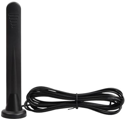 Antena 5G LTE 12DBi 600-6000MHz SMA, Antena de Red Mimo Omnidireccional Externa-Interna con Base Magnética Impermeable para Router GSM/GPRS/3G/4G Router Inalámbrico de Banda Ancha Gateway