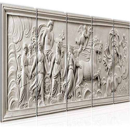 Runa Art Quadro Antico Bassorilievo Roma Stampa D'Arte Tela Non Tessuta Decorazione Murale Soggiorno Camera Da Letto 025656a