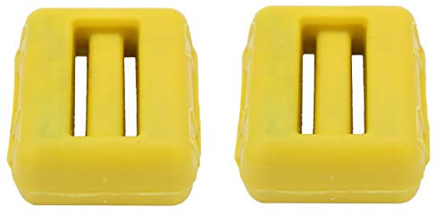 Fonderia Roma, Zavorra Sub plastifié Jaune 1 kg Lot de 2