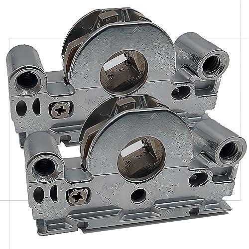 Maco Schneckengehäuse Ersatzteile für Fenster,Balany Door, Dachfenster, Rolladen Ersatzteile Schraubbar Reprise Getriebeschloss mit HauSun Upgrade Zwei Stücke