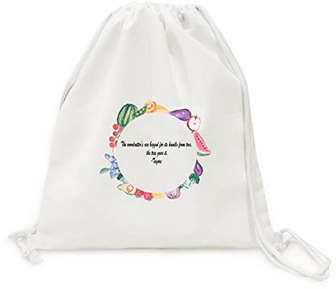offbb des peines qoutes arbres guérison woodcutten hache Sac en tissu pliable à sangle pour fruits et légumes