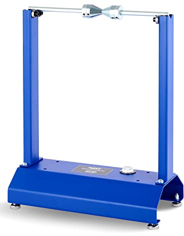 Orion Motor Tech Motorcycle Bike Wheel Balancer, Tire Balancer Stand with Adjustable Centering Cones, Heavy Duty Motorcycle Wheel Balancing Stand, Portable Bicycle Wheel Balancer for up to 12 Tires
