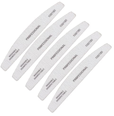 FOMIYES 5er-pack Eva-nagelfeile Schleifblock Körnung 100/180 Für Maniküre Pediküre Schönheitswerkzeuge