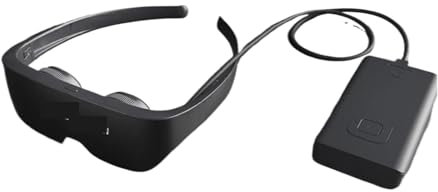 VEKELETE Visore 4K Schermo Gigante Cinema Stereo Occhiali Video 3D Intelligenti Occhiali 3D IMAX Tutto in Uno Realtà virtuale Occhiali VR miopia