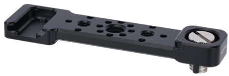 NICEYRIG Zubehörschuh-Halterung, Käsestange mit kaltem Schuh für Kamera-/Monitorkäfig-Rig/Ar-ri-Löcher/Kaltschuh-Zubehör