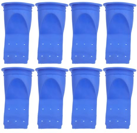 POPETPOP 8 Pièces Noyau De Drainage D’Eau En Silicone Anti-Odeurs Dispositif Anti-Refoulement Pour Siphon De Sol Bonde Douche Odeur Cuisine Salle De Bain Canalisations 3.74X1.69in