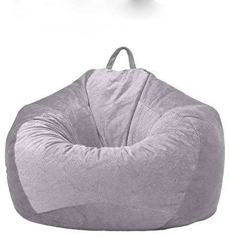 Fodera per poltrona a sacco, senza imbottitura, per interni ed esterni, confortevole, per adulti e ragazzi, 90 x 110 cm, versatile ed elegante