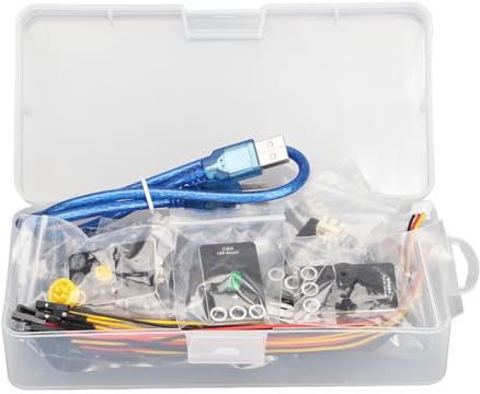 para el Kit de programación gráfica de la Placa de Desarrollo R3, Juego de Aprendizaje de Placa Base de Bricolaje con módulo de Sonido de zumbador Ligero, Compatible con Software