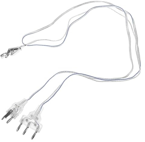 TOYANDONA Câble pour Escrime Transparent Compatible Fleuret et Sabre, Fil Conducteur Haute Conductivité pour Compétition et Entraînement, Accessoire Essentiel D’équipement D’Escrime