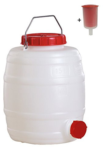 Graf Getränkefass Rund 15 Liter mit Gärspund