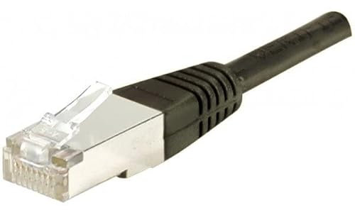 DEXLAN Cordon RJ45 CAT 6A S FTP 15m Noir
