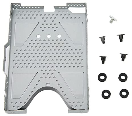 ciciglow Staffa di Montaggio per HDD, Staffa di Montaggio per Disco Rigido Supporto per Disco Rigido in Metallo di Ricambio per Console Slim