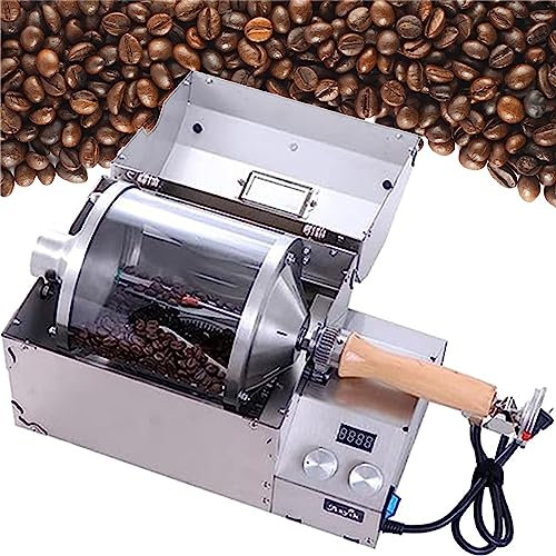 Tostatore di caffè completamente automatico,tostatore professionale di chicchi di caffè per la cucina di casa del ristorante, per la cottura del caffè, chicchi crudi