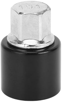 VekAuto Tuerca De Bloqueo De Rueda Compatible Para Vauxhall Para Opel Duradera #191 Aleación De Acero Negro Llave De Extracción De Tuerca Antirrobo