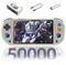 M22 Pro Console de Jeu Portable Rétro,50000+ Jeux,30+ émulateurs,Console de Jeu vidéo Portable système EmuELEC,5 Pouces HD IPS 16 Millions de Couleurs RGB Console de Jeu Rétro,3000mAh (Blanc-256G)