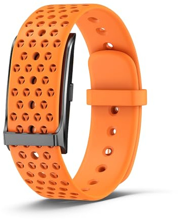Elprico Tracker Fitness Senza Schermo, Braccialetto Intelligente con Batteria da 45 Giorni, Fascia da 10 M di attività Impermeabili e Monitor per il Sonno per Uomini e Donne (ORANGE)