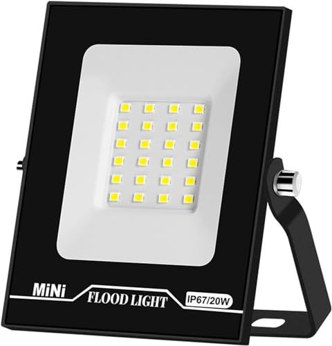 Säkerhetsljus LED Flood Light IP67 Reflektor Gatulampa Vägg(20w Cold White)