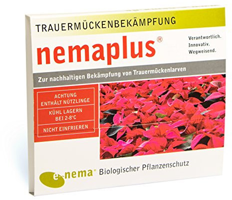 nemaplus® SF Nematoden zur Bekämpfung von Trauermücken - 6 Mio. für 12m² Blumenerde oder 60 Pflanzen