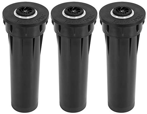 Cikonielf 3Pcs Irrigazione Sprinkler Testa G1/2 Buried Telescopic Water Spray Nozzle per Prato Giardino Irrigazione di Raffreddamento Esterno