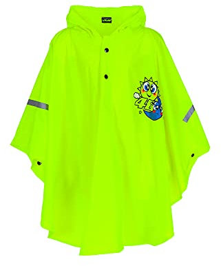 Valentino Rossi Poncho 46,Unisex,One Size,Gelb