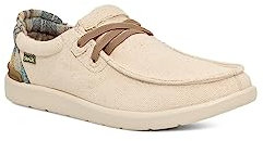 Sanuk Herren Shaka Lite 2 Sl Loafer, Cream, 45 EU