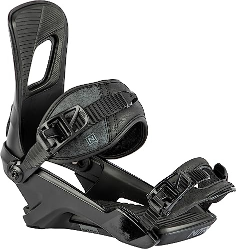 Nitro Rambler All Mountain Freestyle Attache de Snowboard pour Homme Noir Taille M