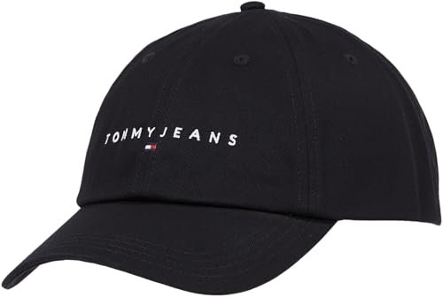 Tommy Jeans Damen Cap Basecap, Schwarz (Black), Einheitsgröße