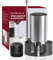 JOQINEER Aérateur de vin électrique verseur décanteur Type C Distributeur de vin Automatique Rechargeable avec Base de Support de Tube rétractable pour Une oxydation instantanée à Une Touche