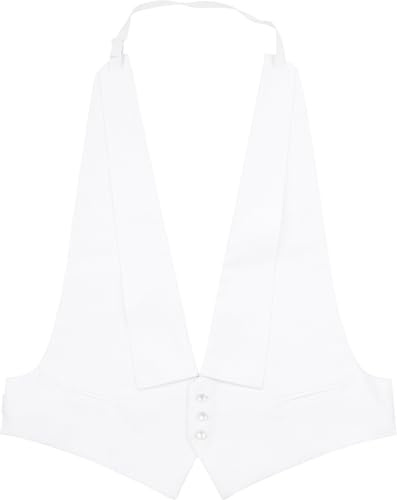 Suitable Gilet de smoking Moldau blanc - Homme - Vêtements, Blanc., XL