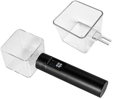 Cuchara de báscula digital de cocina ajustable LCD para medir pesaje electrónico adecuada para café y hornear. Accesorio de medición