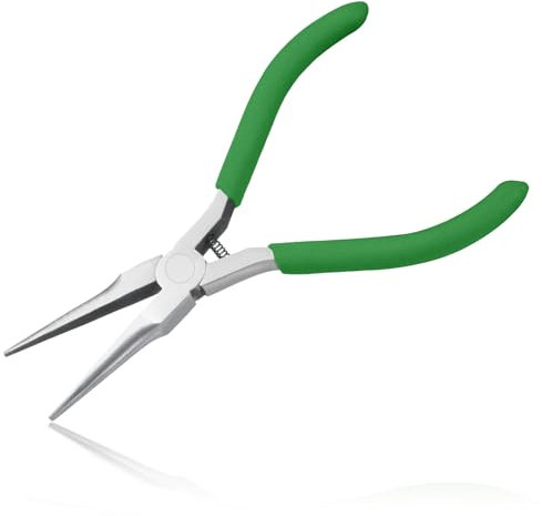 LEONTOOL Mini pince pour la fabrication de bijoux et de perles - Outil de réparation de mâchoires lisses de micro précision - 12,7 cm