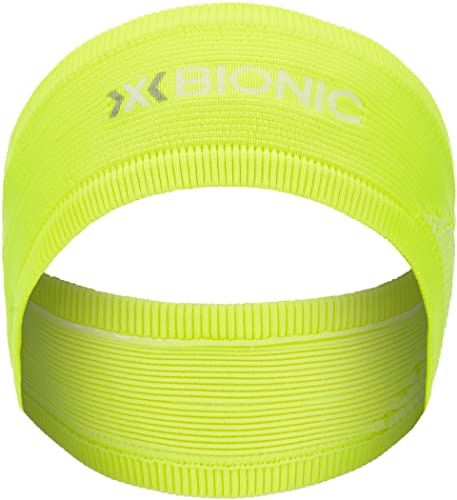 X-Bionic Headband 4.0 - Fascia per Capelli Sport - Sweatband - Fascia per Sudore - Unisex - Adulto, Giallo, 1