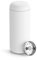 Fellow 16 oz Carter Move Travel Mug - Vacuum-Insulated Stainless Steel Travel Coffee Mug - Coffee Tumbler with Ceramic Interior and Splash Guard - Matte White