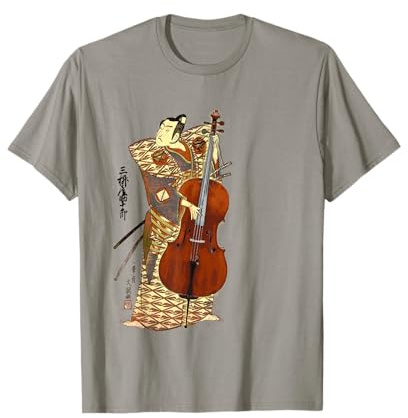 Violoncelle Samouraï jouant du violoncelle T-Shirt