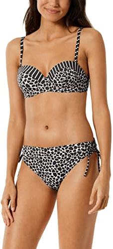 Schiesser Women's Bandeau Bikini Set Bikini Set, Mehrfarbig, 38