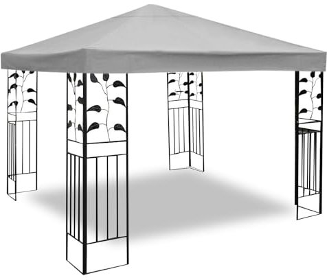 Ersatzdach Pavillon 3x3 Meter Wasserdicht,Ersatzdächer für Pavillons - UV-Schutz Pavillonabdeckung Festzelt überdachung