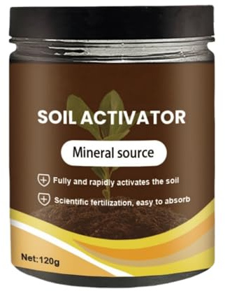 Soil Activated,Multifunctional Soil Revitalizer,Soi/l Activated Treasure,S/oil Conditioner,S/oil Improver for Garden,Soi/l Amendments,Plant So/il,Organic So/il Activator & Plan/t Fertilizer,120g