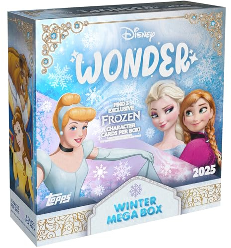 2025 Topps Disney Wonder - Factory Sealed - Mega Box