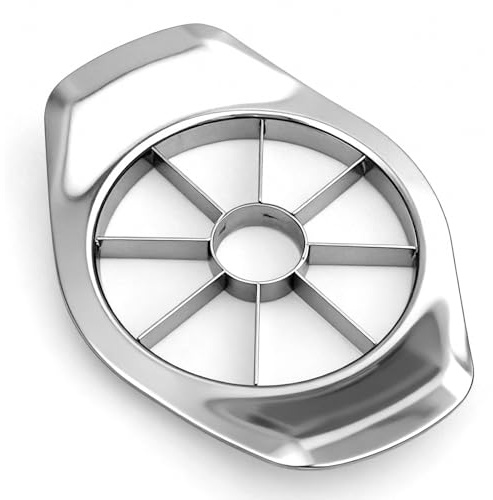 Apple Corer, ，Fruit Corer, Stainless Steel Fruit Slicer Cutter & Corer Remover Tool, Sturdy 8-Blade Fruit Slicer for Apples, Pears, Potatoes, Quick Core, Slice, Wedge in Kitchen