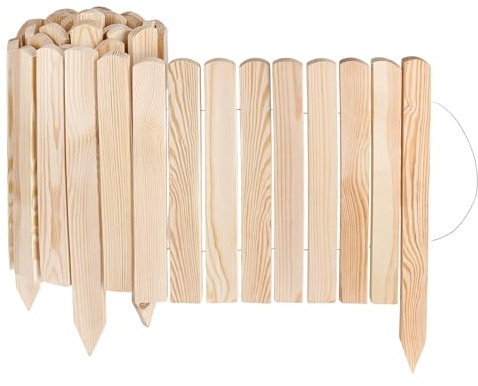 Creative Home Staket 40cm hög och 2m lång | Naturlig