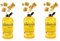 Treacle Moon The Honeycomb Secret Special Edition Shower & Bath Gel 500ml, Pack of 3