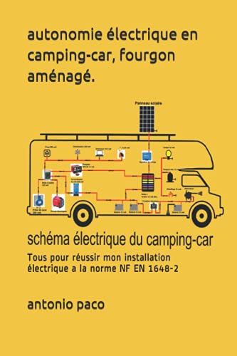 autonomie électrique en camping-car, fourgon aménagé.: Tous pour réussir mon installation électrique aux normes.Le NF EN 1648-2