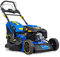 Goodyear - Cortacésped de Gasolina con Arranque eléctrico y Manual 5.620W. Motor 224cc 4 Tiempos OHV. Batería 20V. Anchura de Corte 53 cm. 25-75 centímetros Altura de Corte