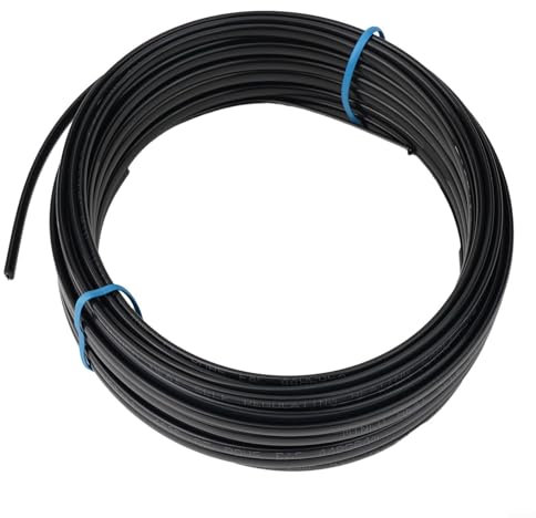 Cable de calefacción autocontrolable de 220 V para techos, canalones y tuberías de agua, solución anticongelante (15 m)