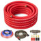 Set di cavi amplificatori per auto, set di cavi amplificatori per subwoofer, cavo audio per auto, cavo audio da 4 punte, 5 metri)