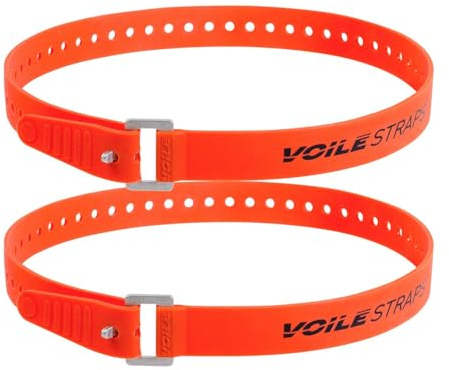 Voile Straps XL Series Aluminum - Industrial 2 Pack - 32in (Orange)