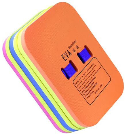 Tabla de natación para piscina, tabla de entrenamiento de natación flotante en la espalda, hebilla ajustable de 3 capas para principiantes, entrenador apto para principiantes, para lago, río, estanque